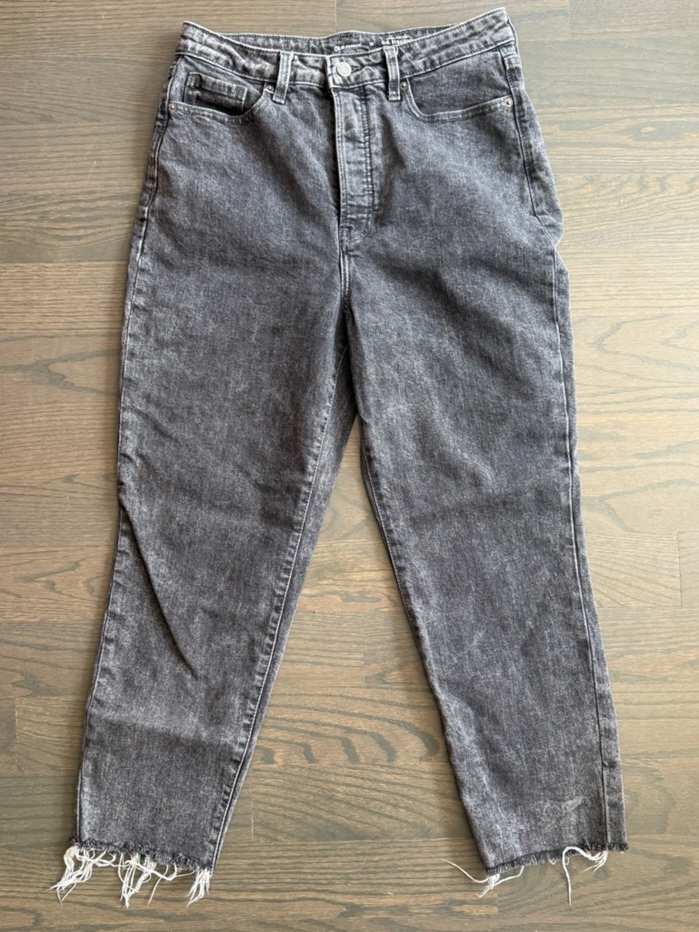 Old Navy Higher High Rise OG straight secret slim pockets jeans
